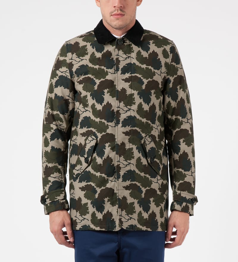 Carhartt Work In Progress - Camo Mitchell Harris Trenchcoat | HBX