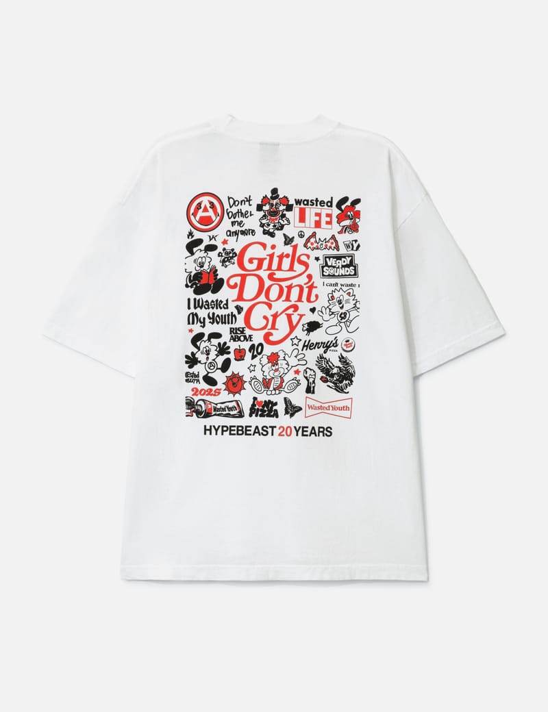 Hypebeast VERDY x Hypebeast 20th Anniversary T-shirt - Limited Hypebeast VERDY x Hypebeast 20th Anniversary T-shirt - Limited