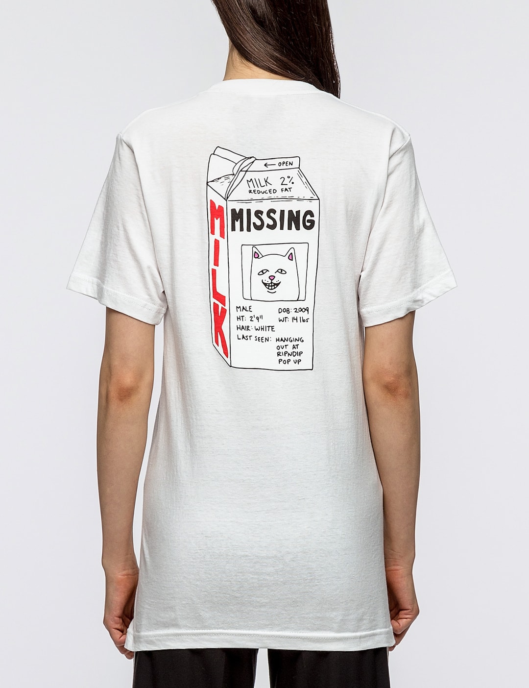 RIPNDIP - Milk Carton T-Shirt | HBX - Globally Curated Fashion and