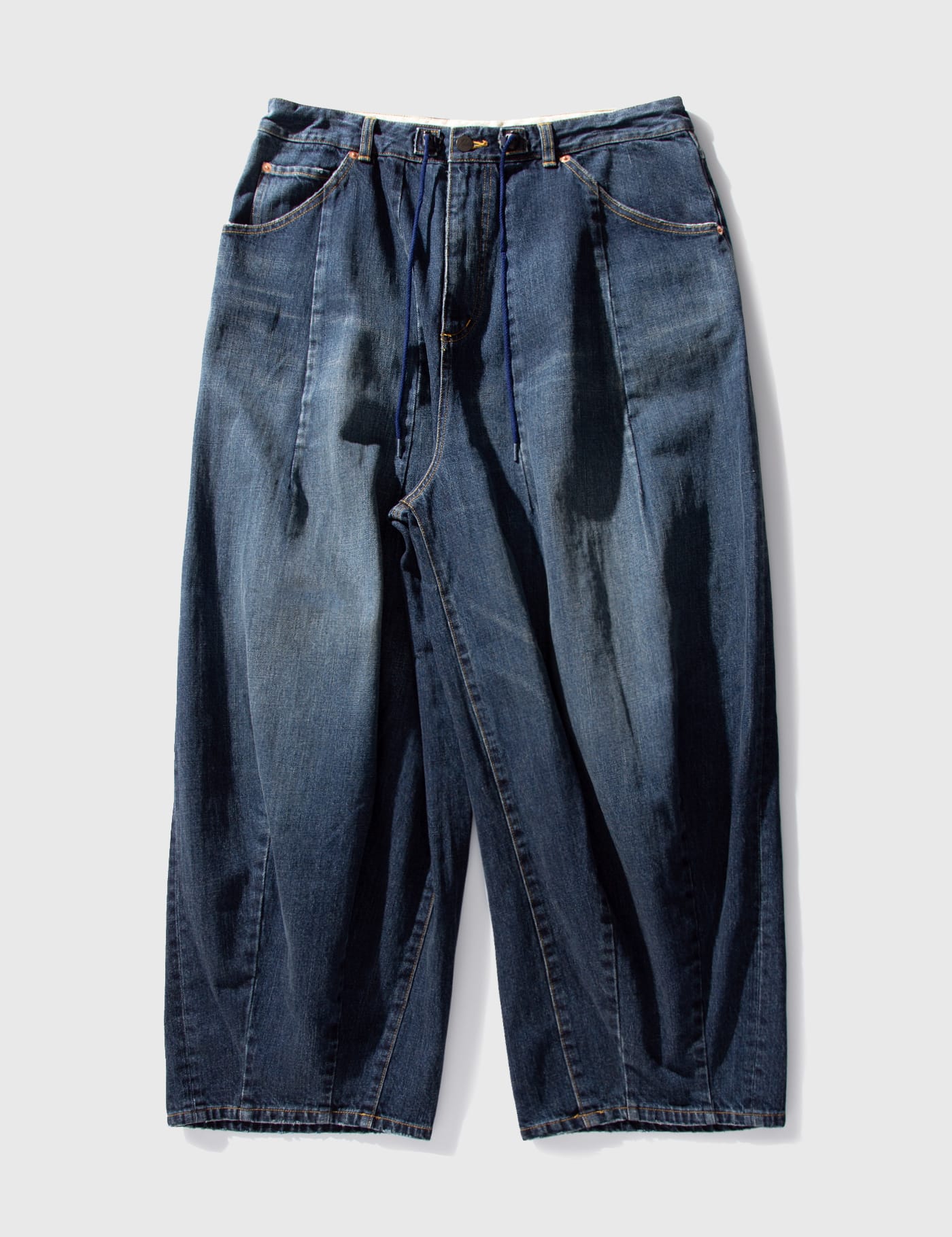 Needles - 12oz Denim Pants | HBX - Globally Curated Fashion and 
