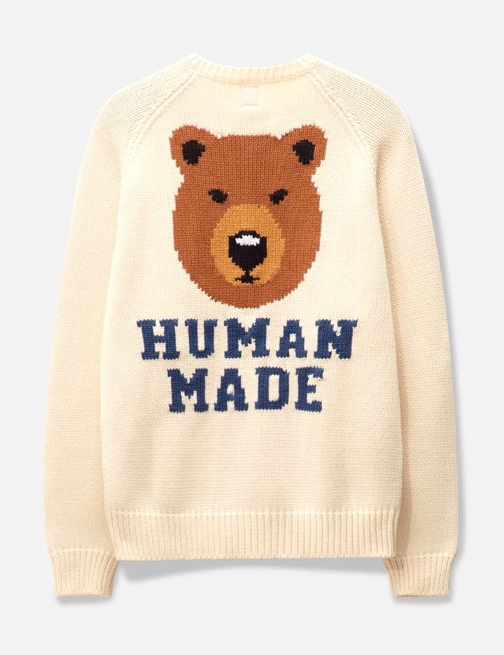 Human Made BEAR RAGLAN KNIT SWEATER HBX Globally Curated Fashion