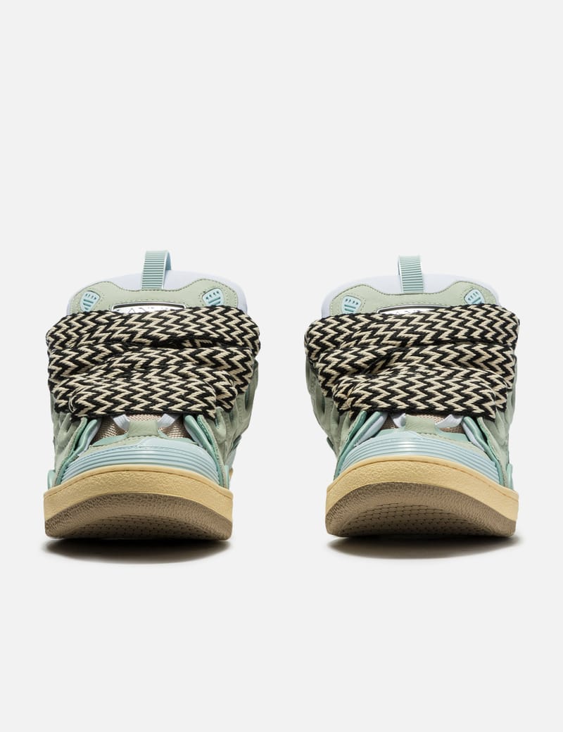 Lanvin - LEATHER CURB SNEAKERS | HBX - Globally Curated