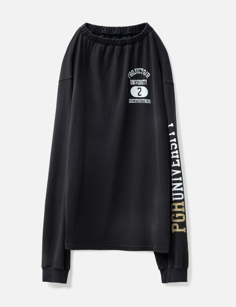 ★送料・関税込★Project G/R★LONG SLEEVE SKIRT-FADED NAVY★ PROJECT G/R - Long Sleeve Skirt | HBX - Globally Curated