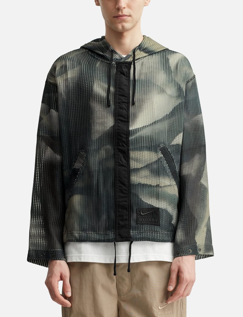 Nike Nike x Stüssy Ghillie All Over Print Hoodie - Mesh, co