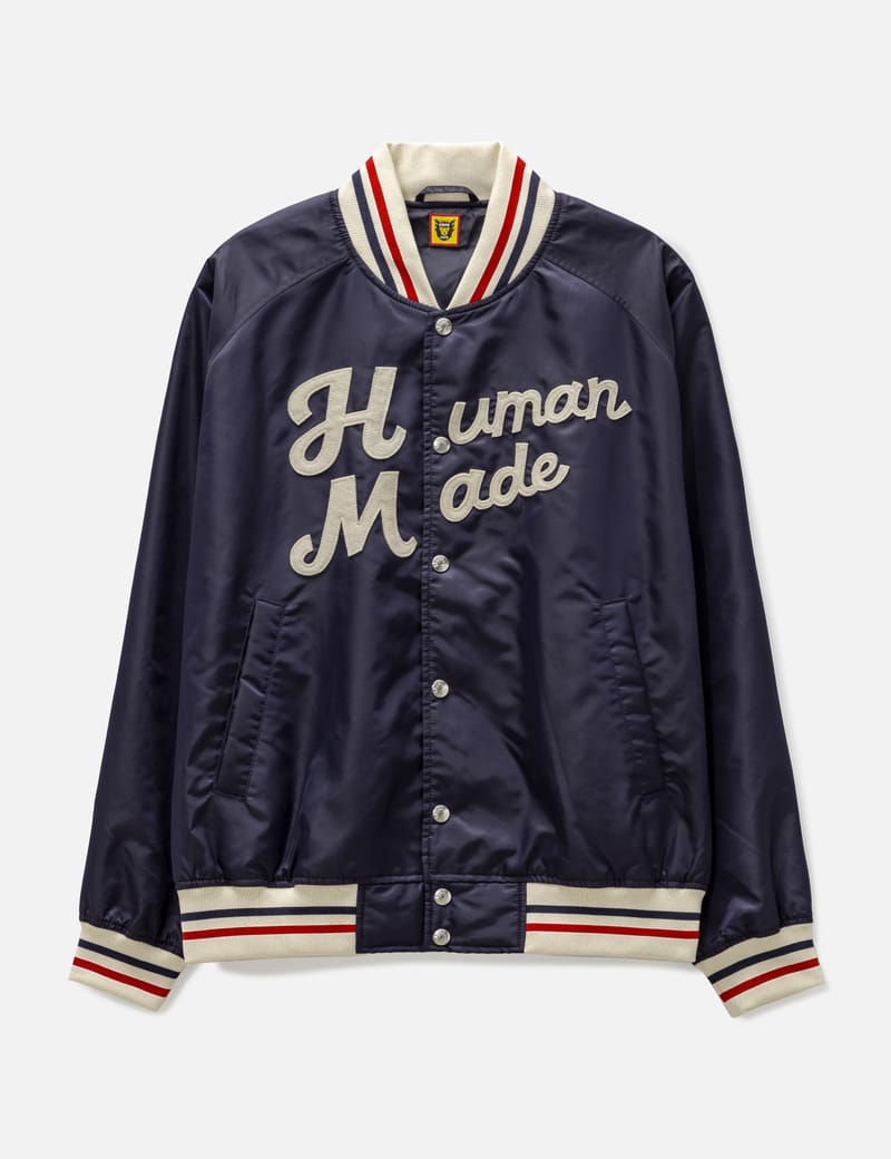 Human Made - NYLON STADIUM JACKET | HBX - Globally Curated Fashion and  Lifestyle by Hypebeast