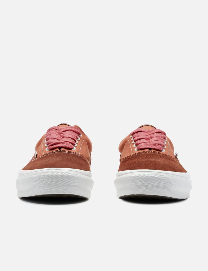 Burnt orange hot sale suede vans