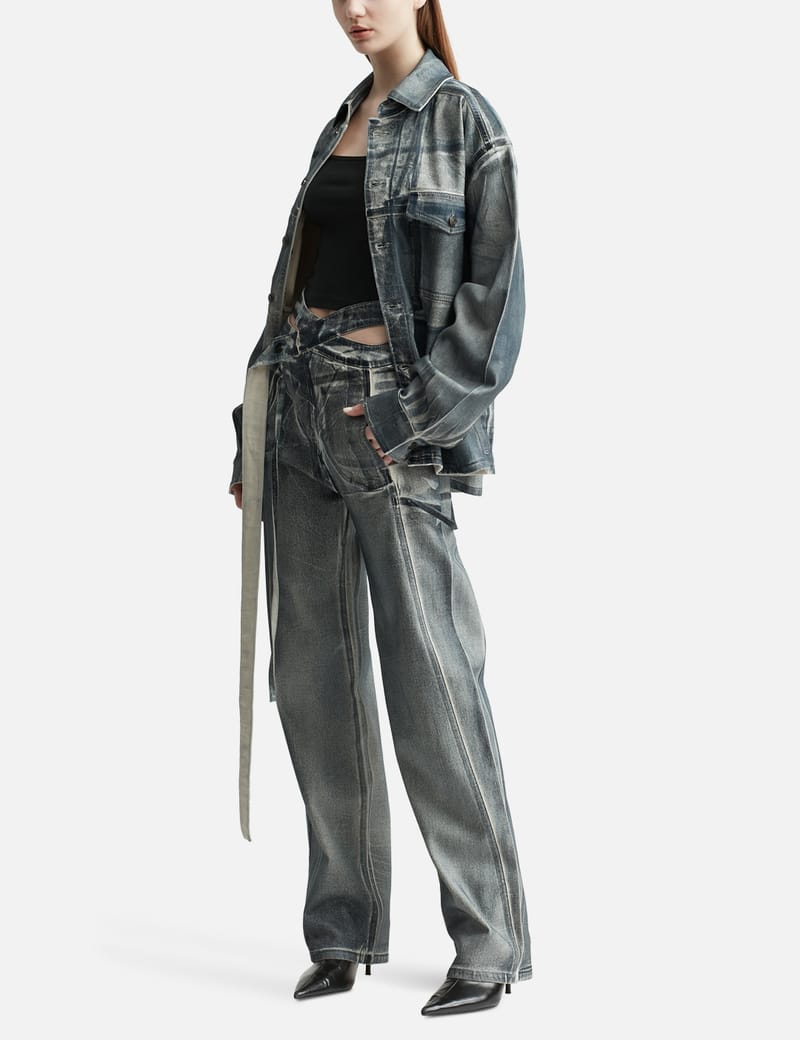 Ottolinger - OVERSIZED DENIM SHIRT | HBX - Globally Curated Ottolinger - OVERSIZED DENIM SHIRT | HBX - Globally Curated
