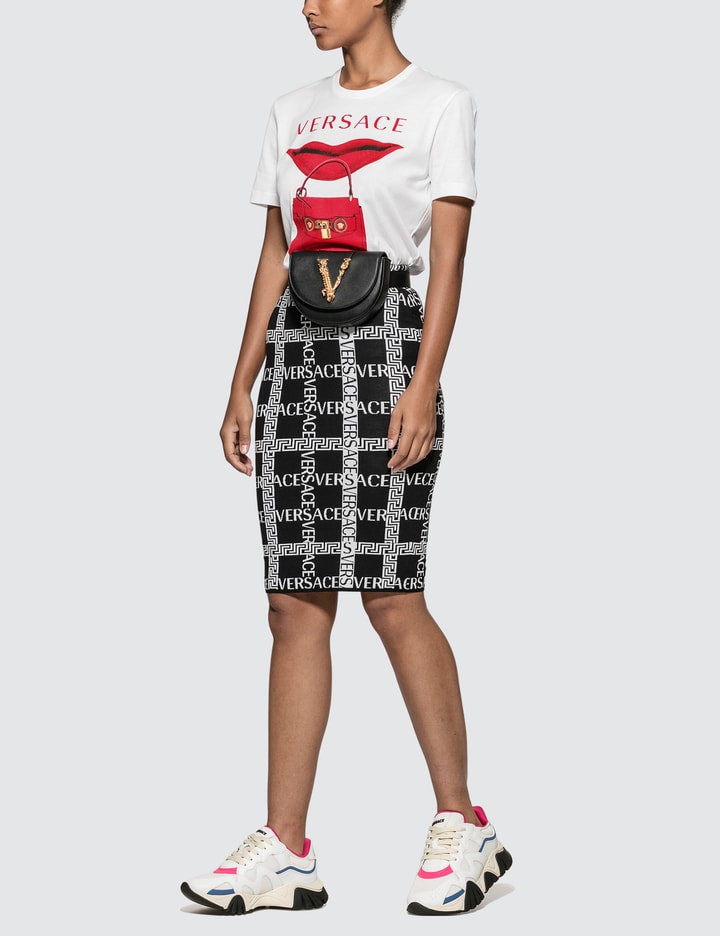 Versace Quilted Virtus Belt Bag HBX Globally Curated Fashion and