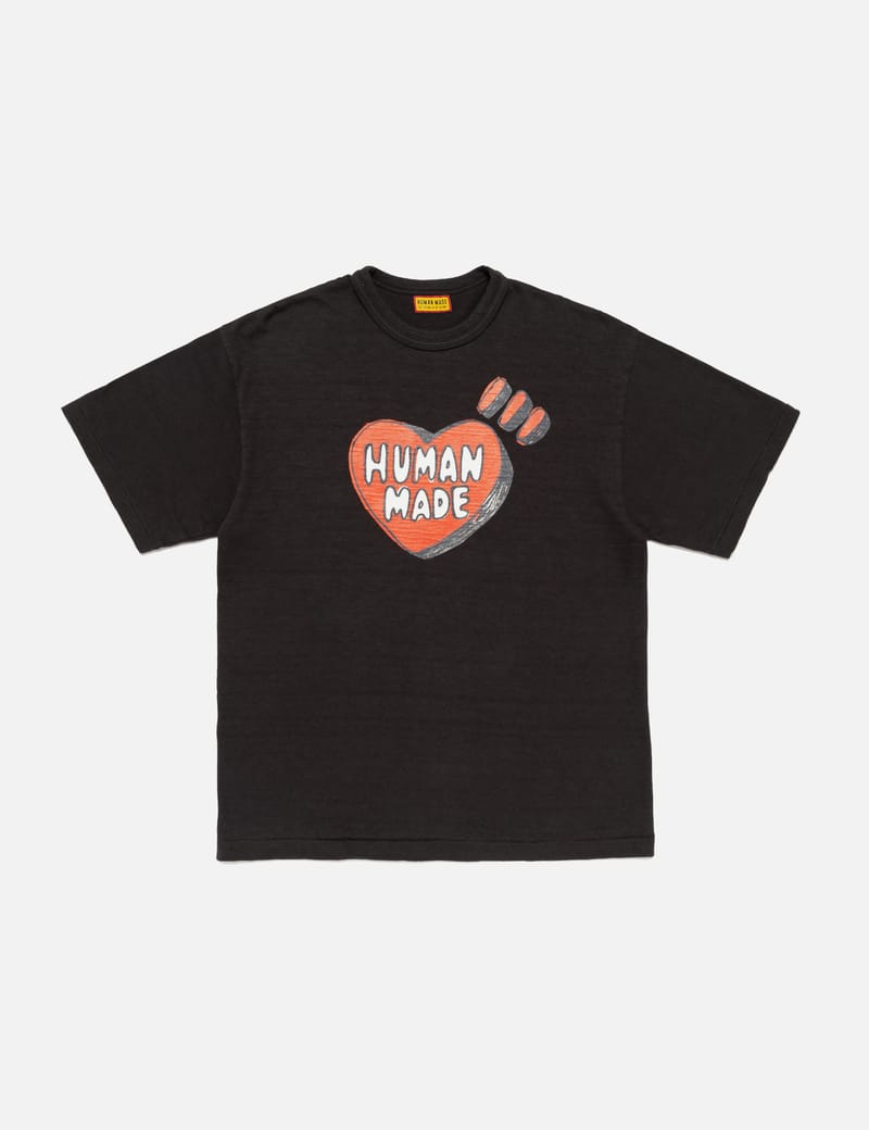 Human Made Graphic T-Shirt - Textured cotton tee with signature
