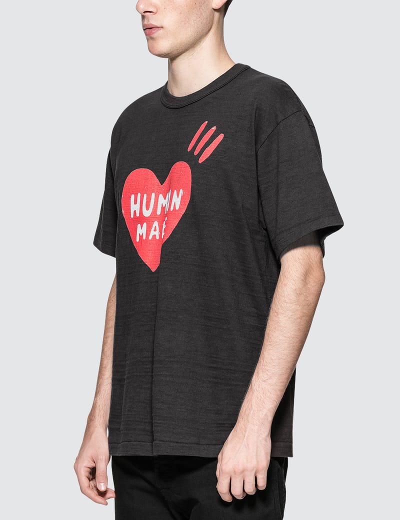 ヒューマンメイド - #1411 Heart Logo S/S T-Shirt | HBX