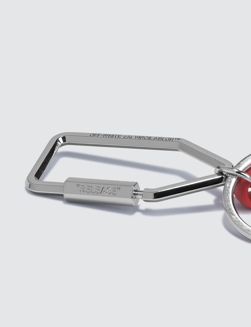 激レア OFF－WHITE LABEL KEYRING Off-White™ - Zip Tie Keyring | HBX