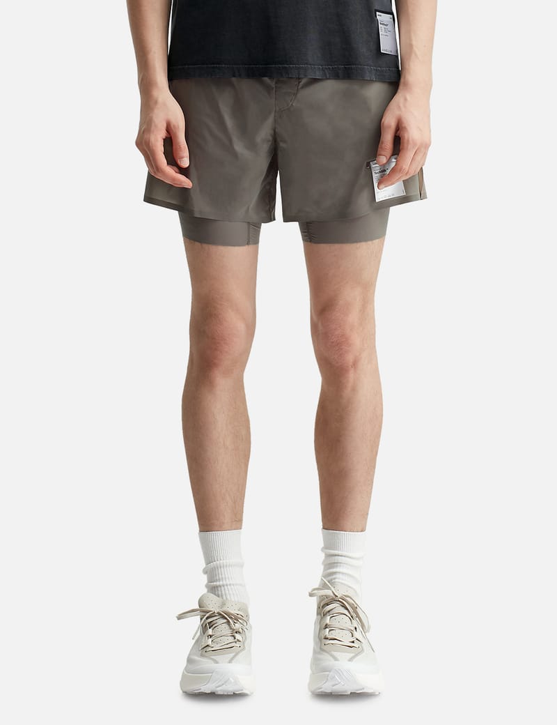 SATISFY TechSilk 5\" Shorts ベージュ Satisfy TechSilk 5