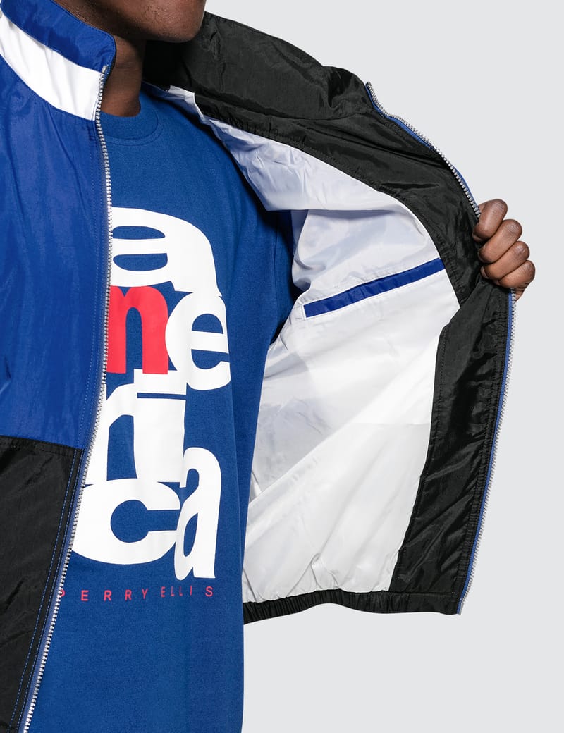 perry ellis nylon jacket pants セットアップ Perry Ellis - America Nylon Jacket | HBX - Globally Curated
