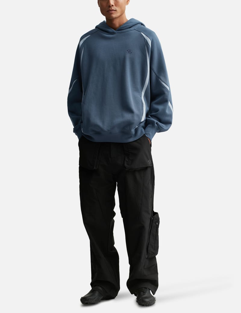 関税/送料込★SAN SAN GEAR★[24FW] SLASH HOODIE SLASH HOODIE [NAVY] - SAN SAN GEAR