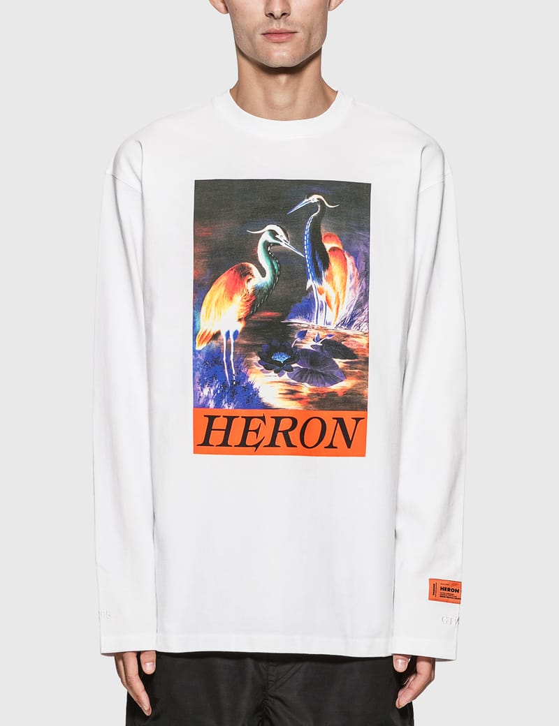 HERON PRESTON® - OS Heron Times Long Sleeve T-Shirt | HBX