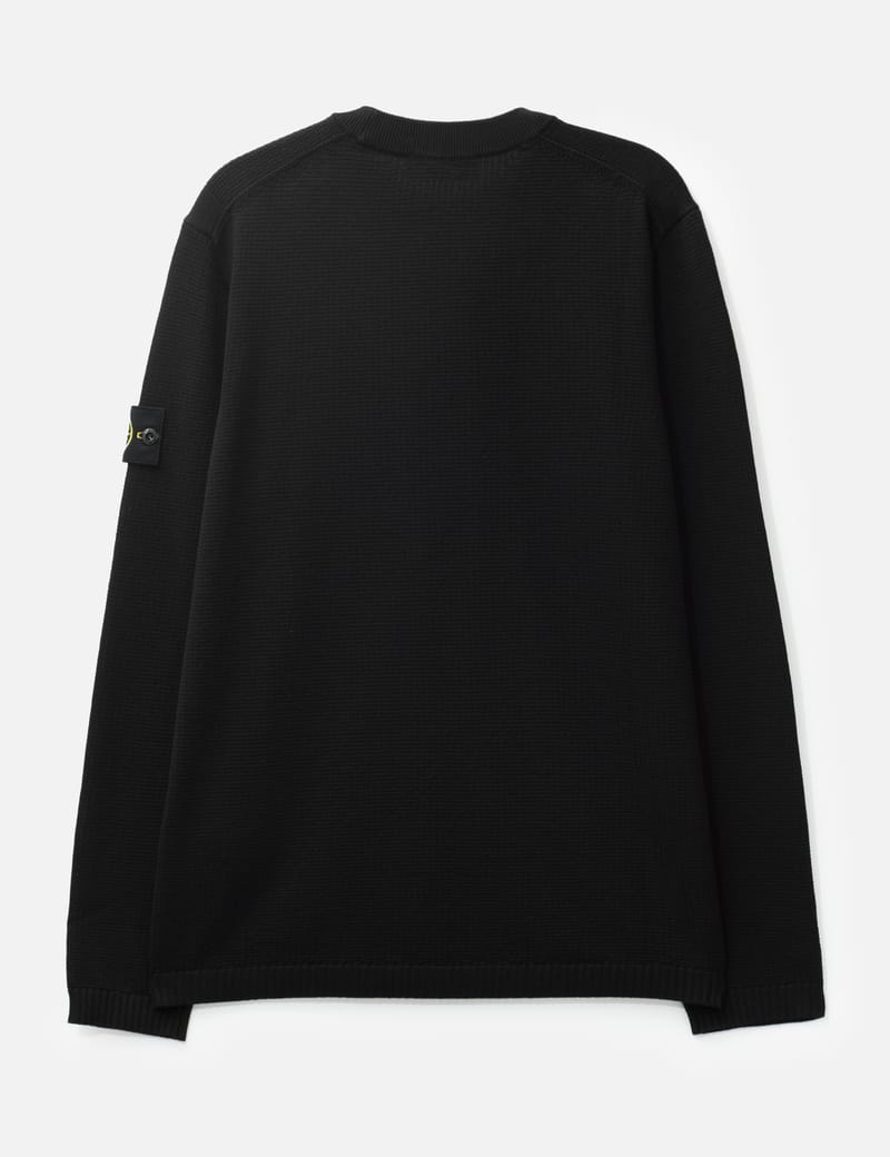 Stone Island Micro Stitch Soft Organic Cotton Jumper - Loose-fit