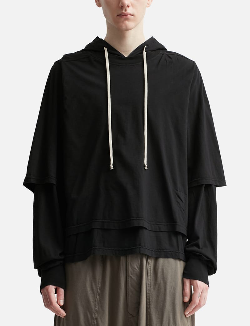 Rick Owens Drkshdw - HUSTLER HOODIE | HBX - Globally Curated