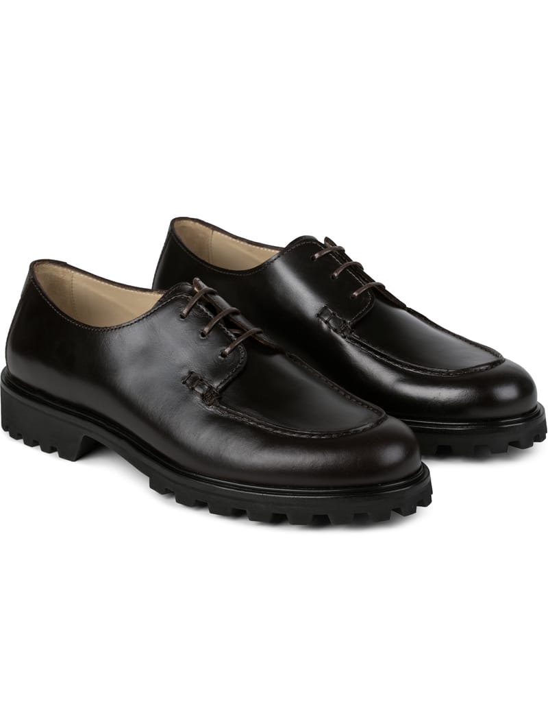 A.P.C. レザーシューズ Derbies leon