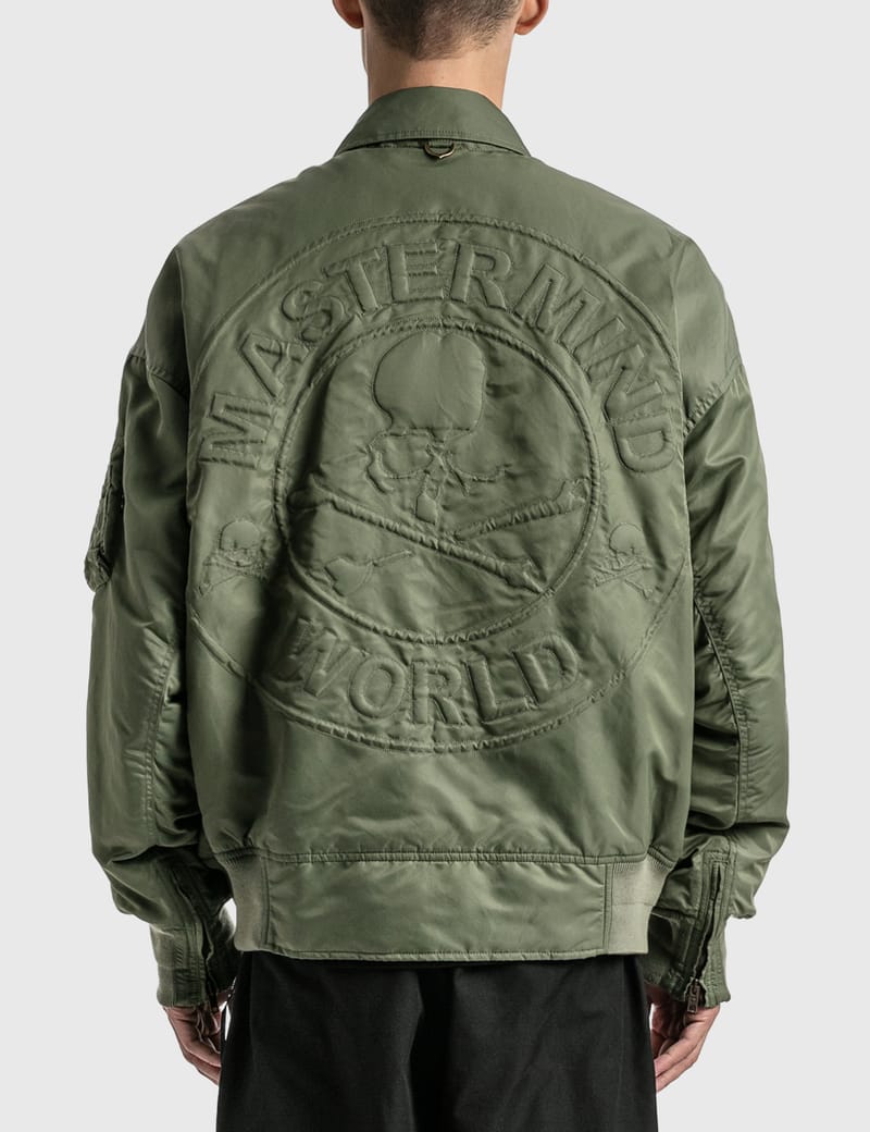 Mastermind World - Nylon Flight Jacket | HBX - Globally Curated