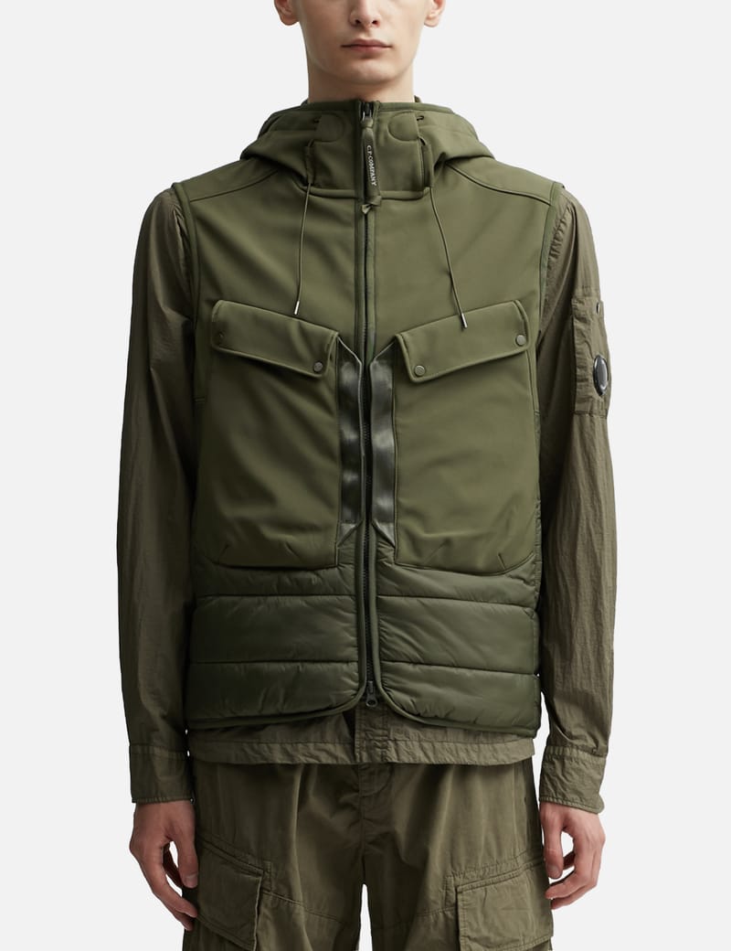 Cp company store mixed goggle jacket