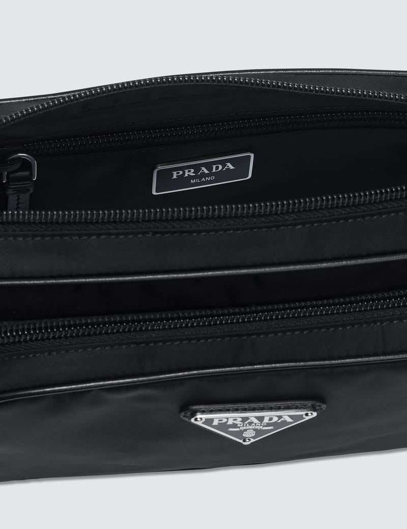 Prada - Nylon Studded Belt Bag | HBX - Globally Curated Prada - Nylon Studded Belt Bag | HBX - Globally Curated