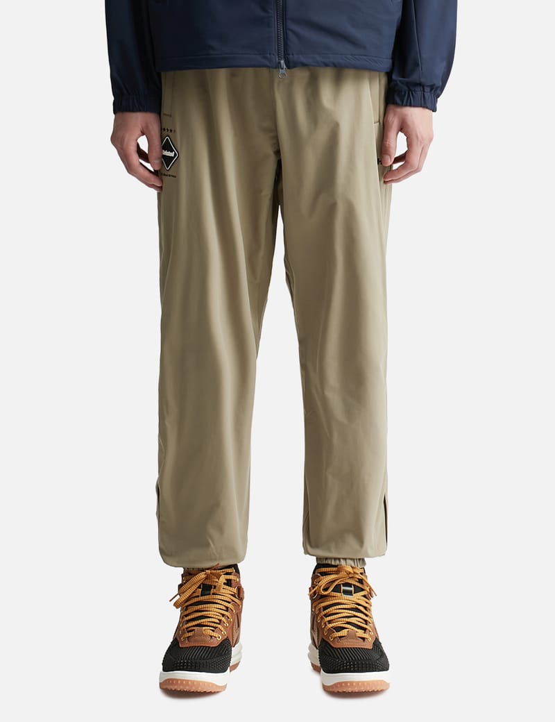 F.c. Real Bristol Ventilation Logo Easy Pants In Beige | ModeSens