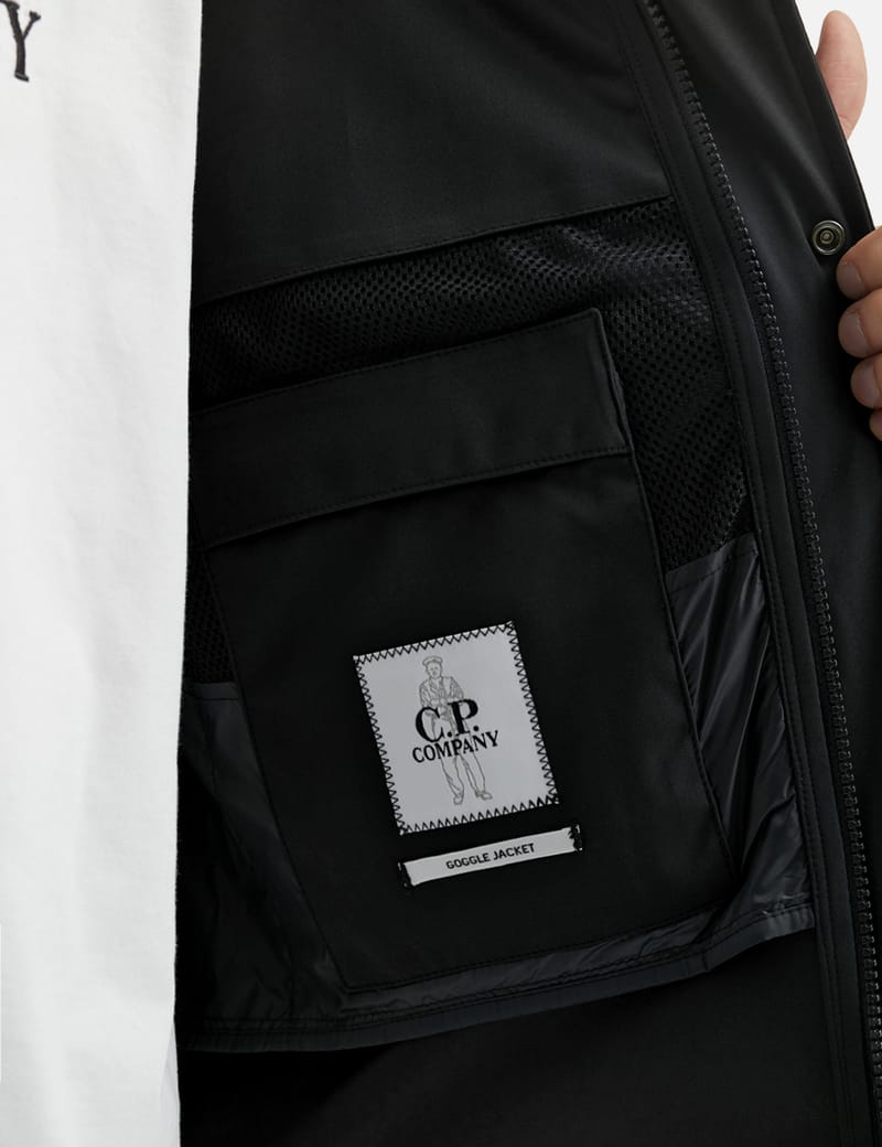 CP COMPANY ゴーグルジャケット ブラック 95 - メルカリ