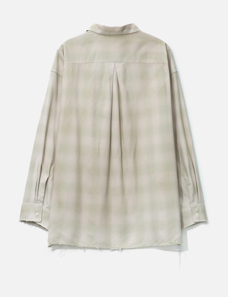 ANCELLM - Rayon Check Shirt | HBX