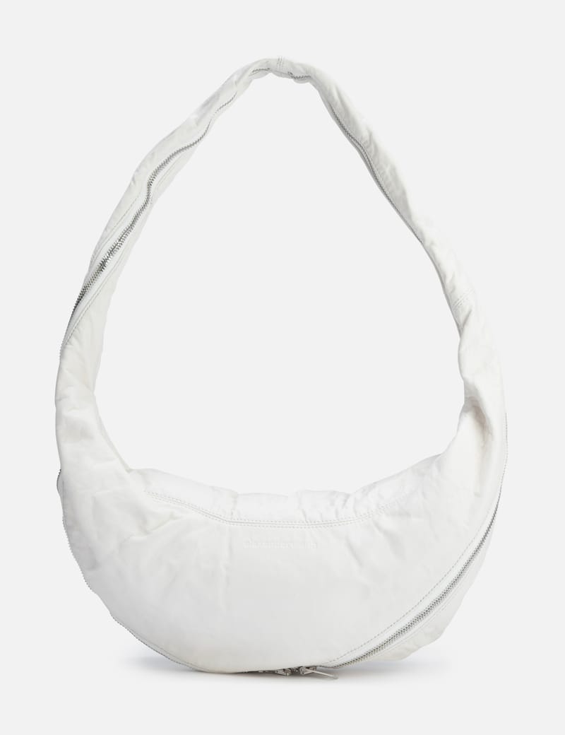 Alexander Wang☆ツイスト トップハンドル バッグ オフホワイト Alexander Wang - ツイスト・レザー・トップハンドル・バッグ を
