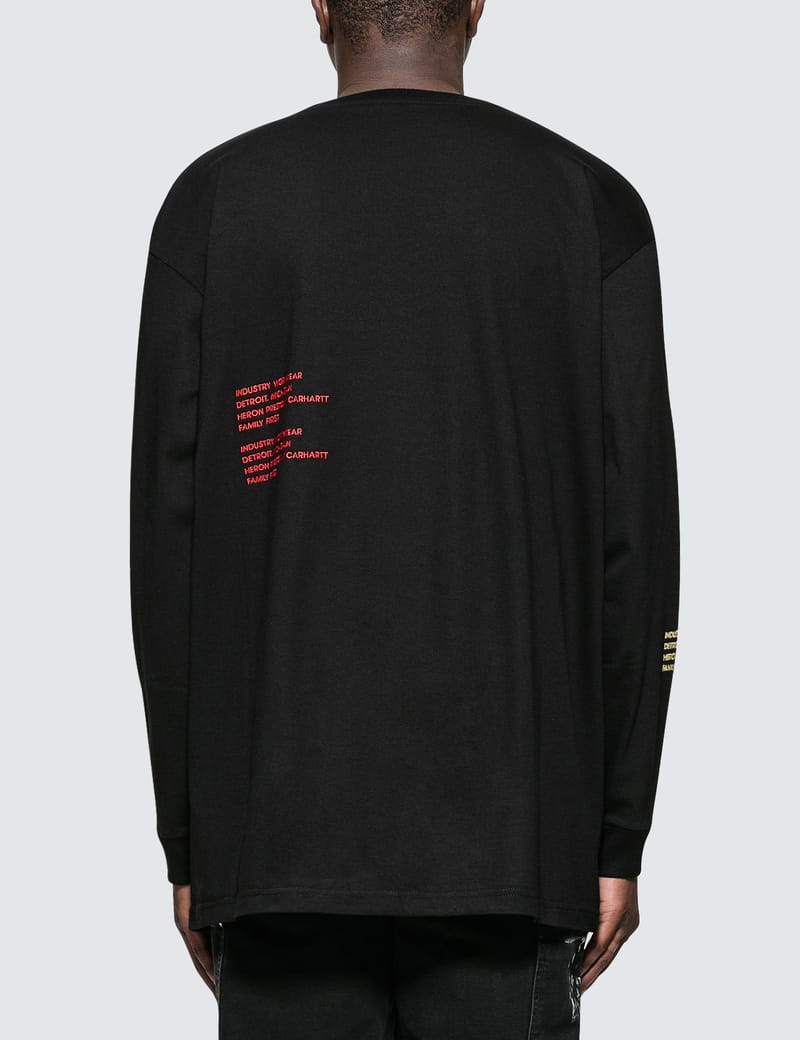 Heron Preston - Heron Preston X Carhartt L/S T-Shirt | HBX