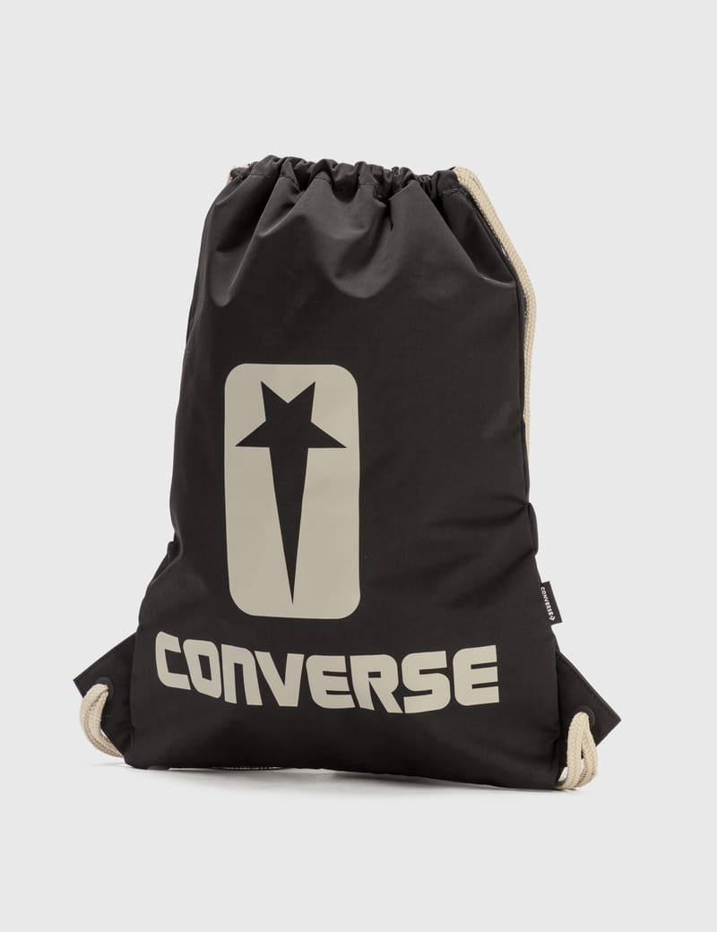Converse - Converse x RICK OWENS DRKSHDW ドローストリング バックパック | HBX -  ハイプビースト(Hypebeast)が厳選したグローバルファッションu0026ライフスタイル