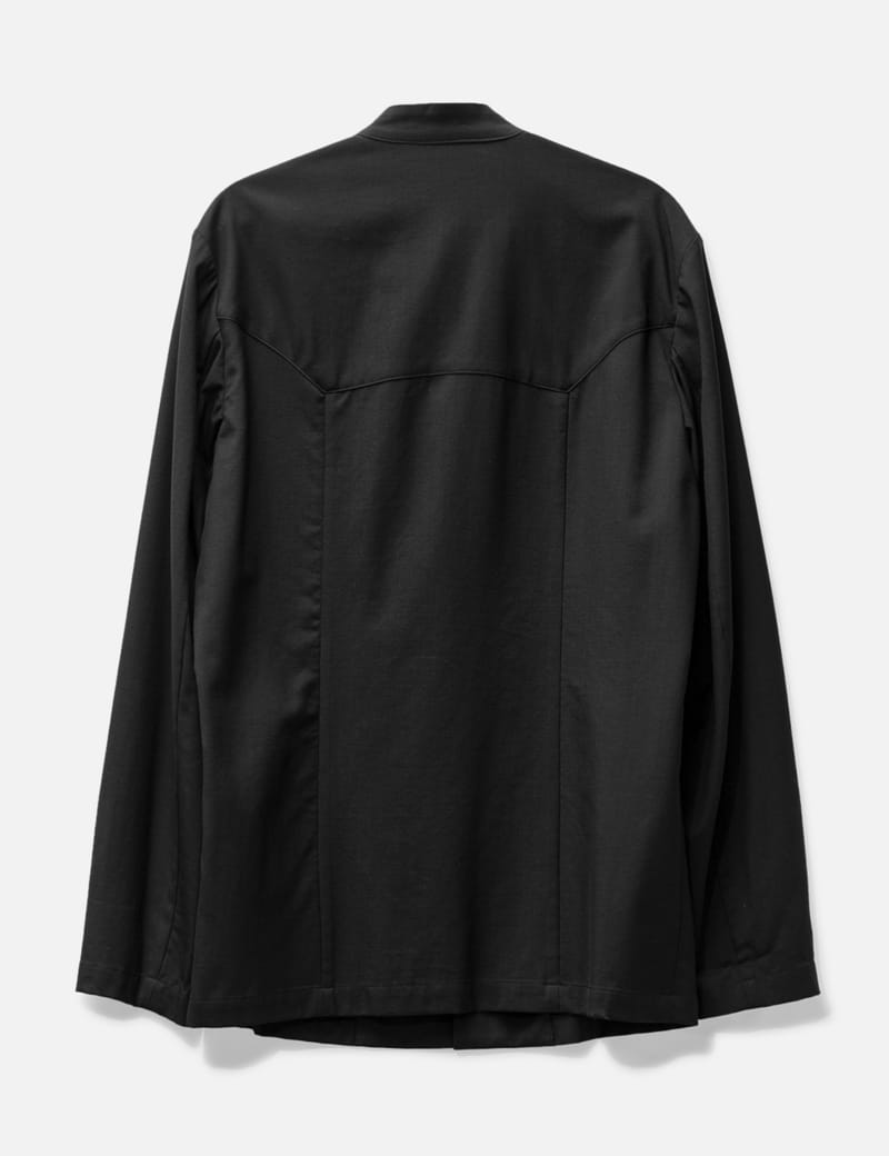 Yohji Yamamoto - Loop Fastened Shirt | HBX - Globally Curated