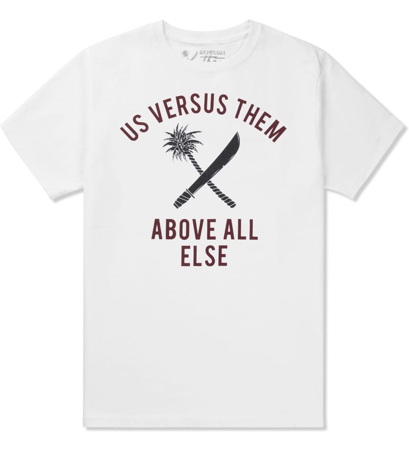 Us Versus Them - White Above All Else T-Shirt | HBX - ハイプ ...