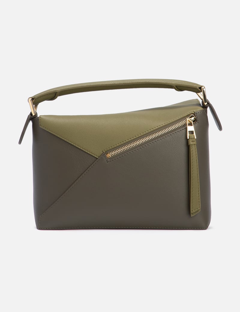 Loewe - Small Puzzle Bicolor Bag In Classic Calfskin | HBX