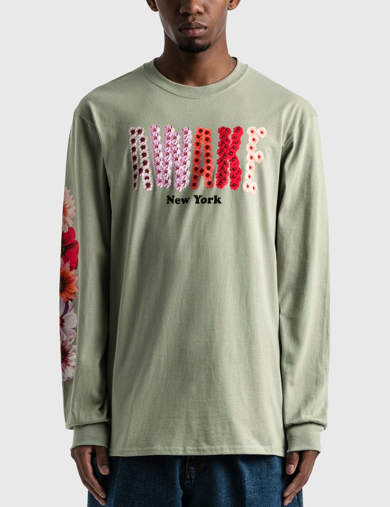 Awake NY - Bloom Long Sleeve T-Shirt | HBX