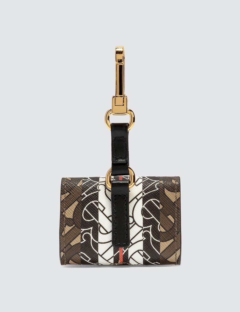 Burberry - Monogram Stripe E-Canvas AirPods Pro Case | HBX