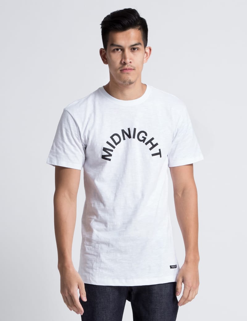 Midnight Studios - White SS15 Logo T-Shirt | HBX - Globally