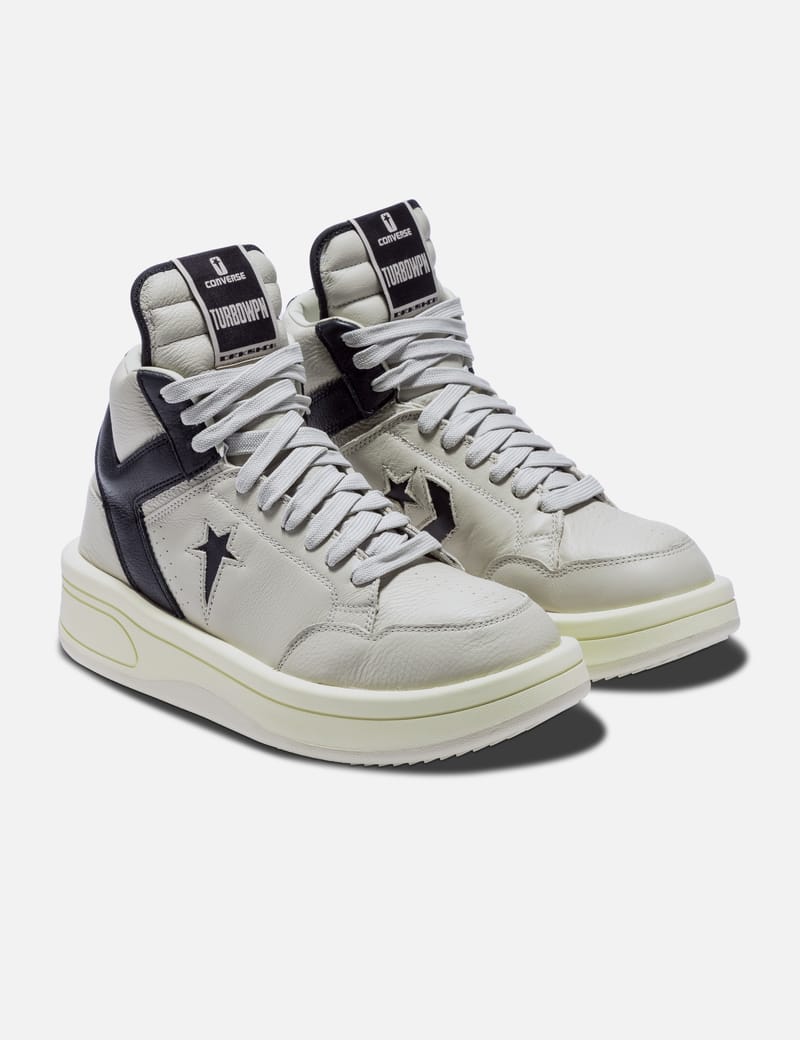 リックオウエンスRICKOWENS ヘキサ HEXA SNEAKERS WITH FAT SHOELACE BLACK - RICK OWENS DRKSHDW