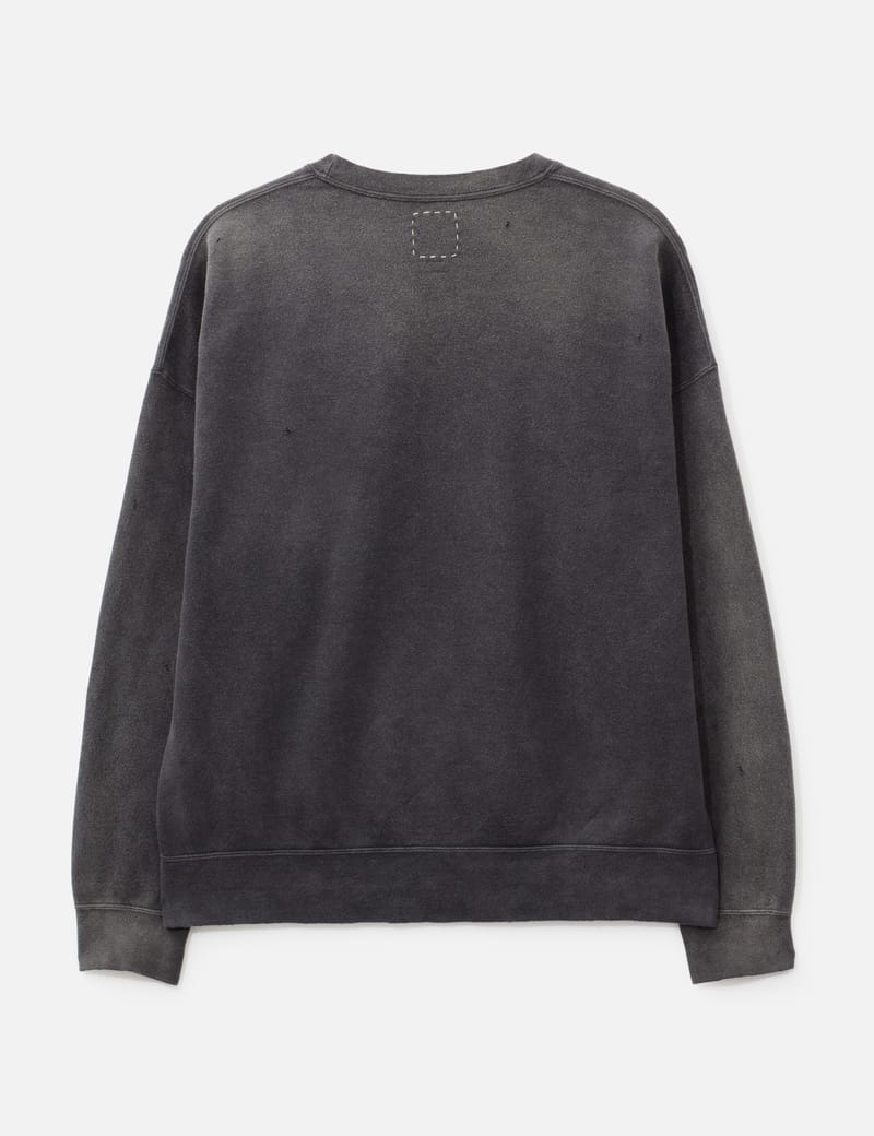 自*。様 visvim JUMBO SWEAT L/S UNEVEN DYE サ jumbo-sb-sweat-l-s-crash-black