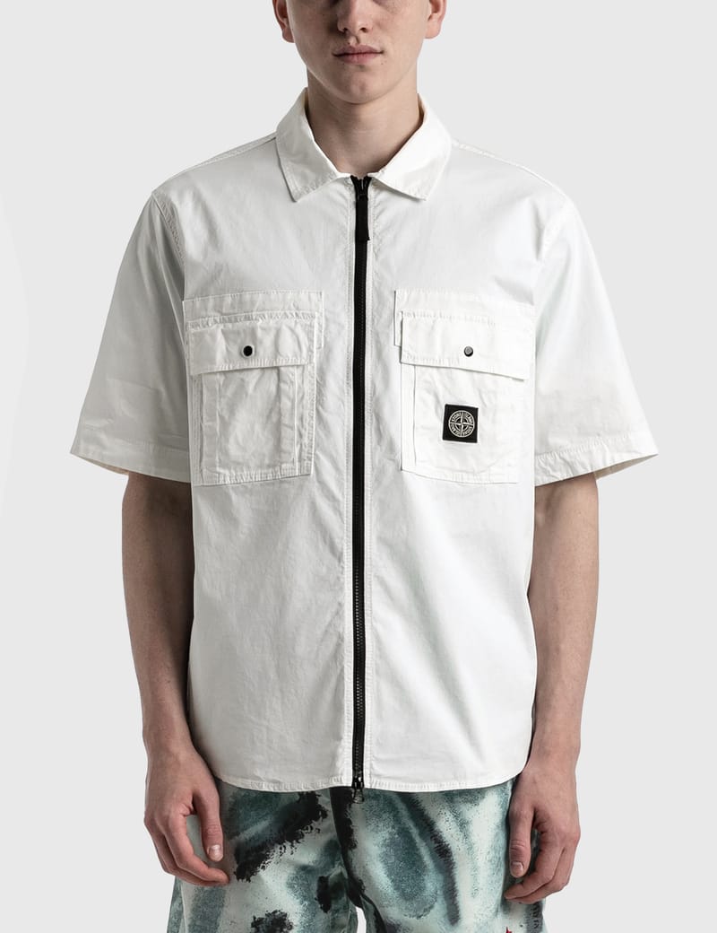 Stone Island - SUPIMA® コットンツイル ストレッチ オーバー Stone Island - SUPIMA® コットンツイル ストレッチ オーバー