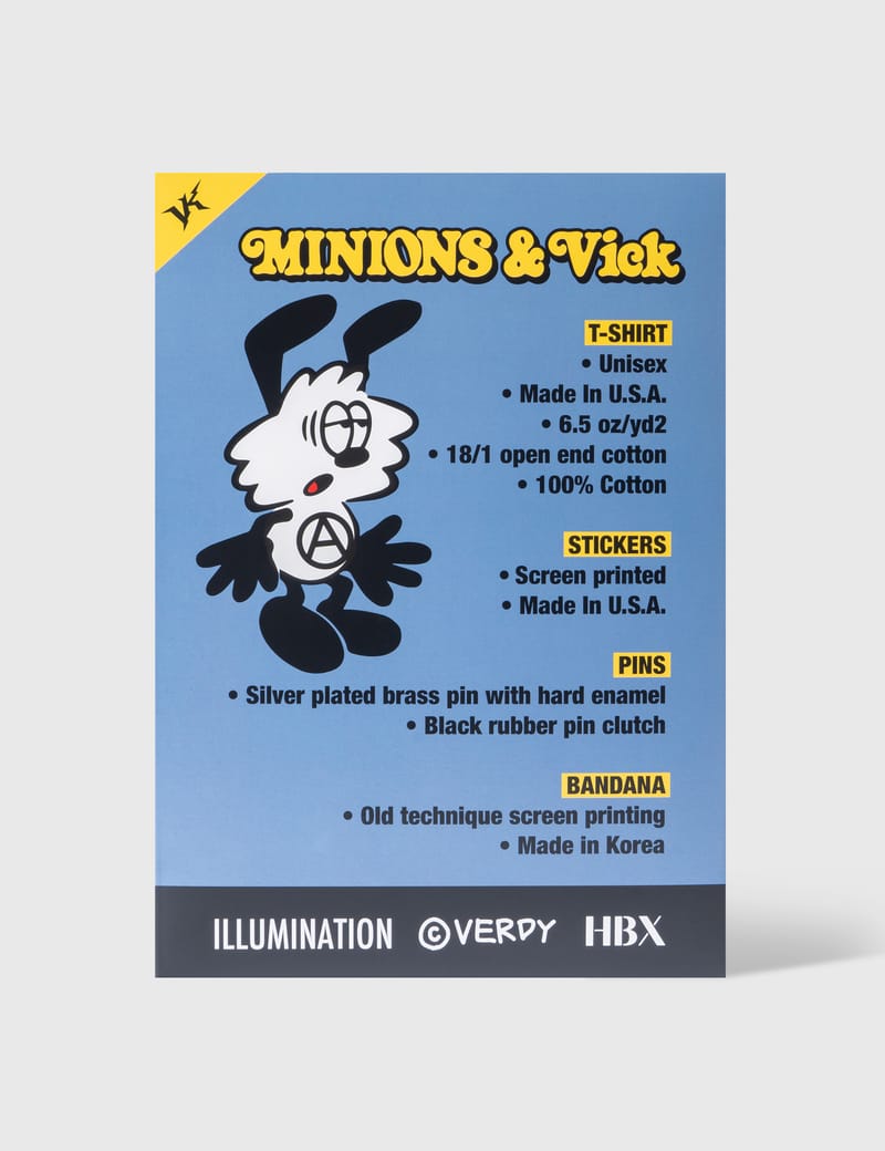 Verdy x Minions - Minions x Vick Set Pack | HBX - ハイプビースト