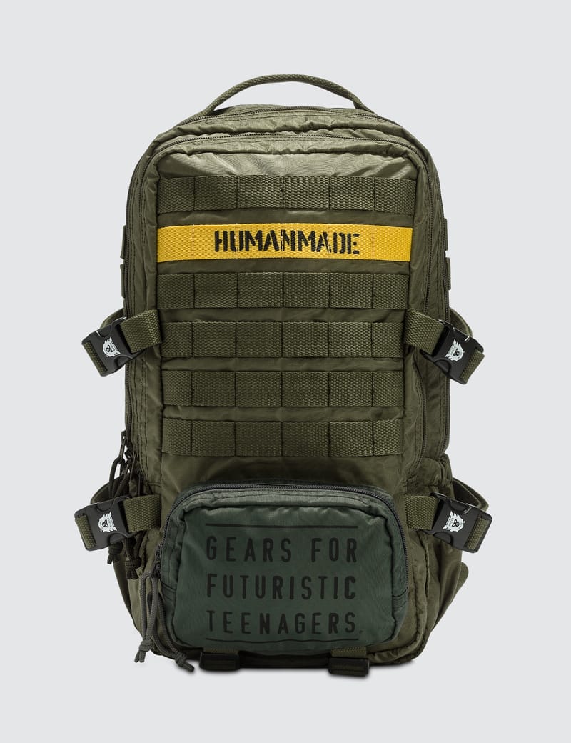 HUMANMADE MILITARY BACKPACK OLIVE