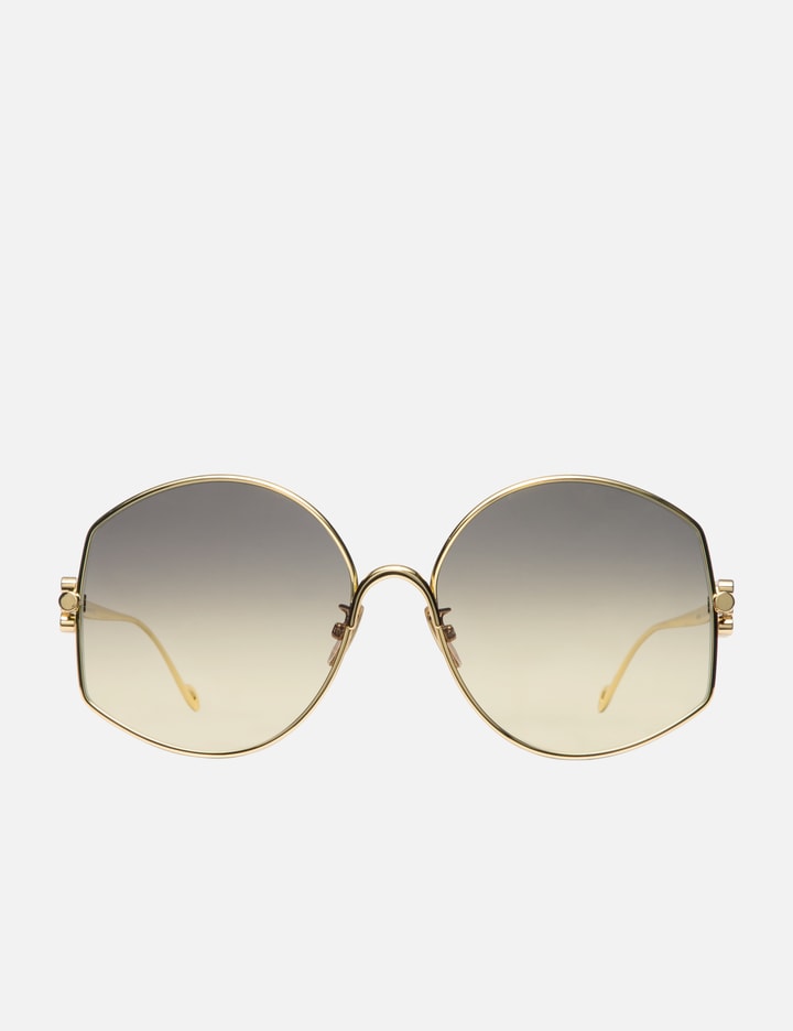 Loewe Unisex Silver Metal Sunglasses