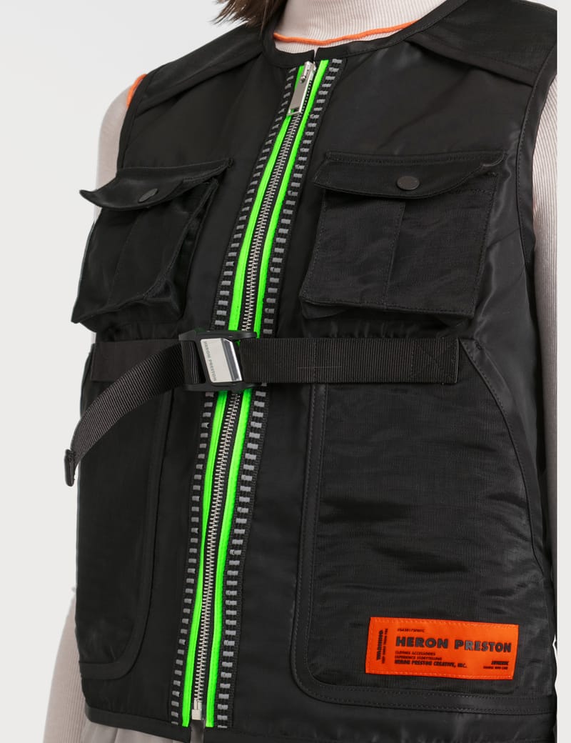 HERON PRESTON® - Utility Nylon Vest | HBX - Globally Curated