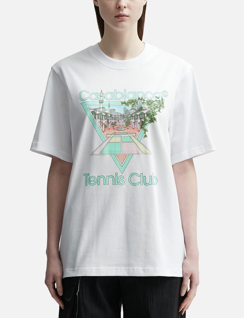 Palm Angels - COLLEGE LOOSE T-SHIRT | HBX - Globally Curated