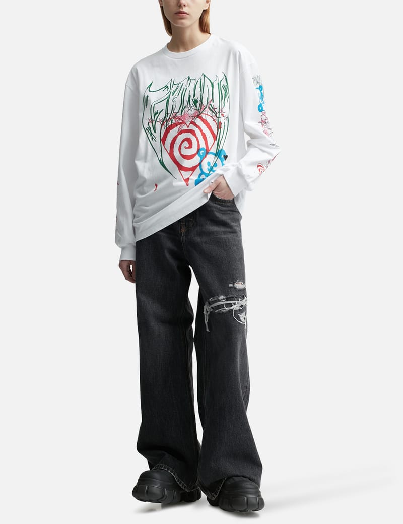 【新品】GANNI Long Sleeve T-shirt GANNI(ガニー) - Moonlight Long Sleeve T-shirt ムーンロングスリーブ