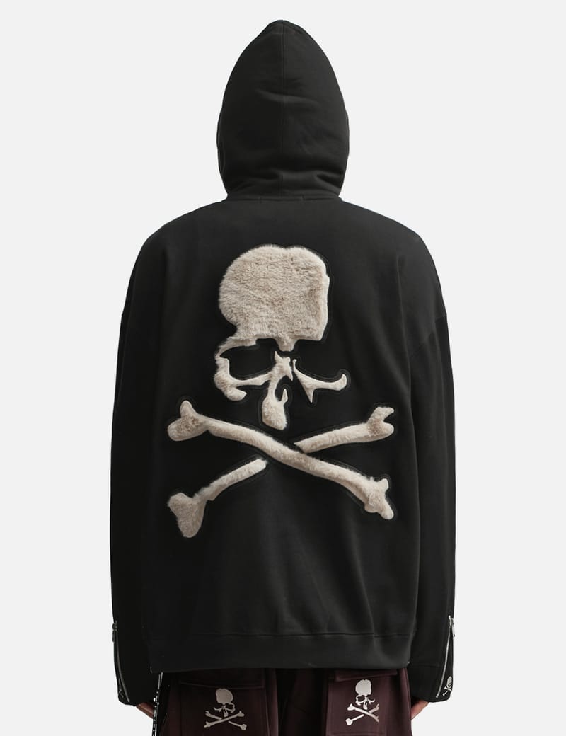 Mastermind Japan - Boxy Fit Sherpa Hoodie | HBX