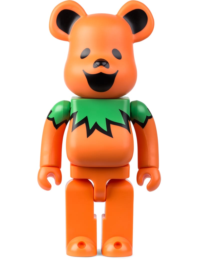 Medicom Toy - Orange 400% Grateful Dead Dancing Bears Be@rbrick