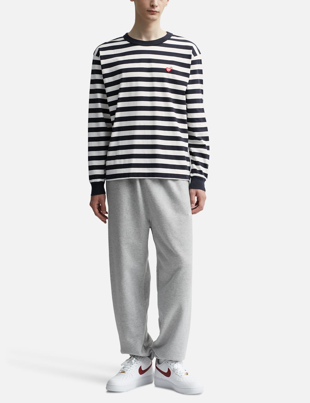 Human Made - STRIPED L/S T-SHIRT | HBX - Globally Curated Fashion