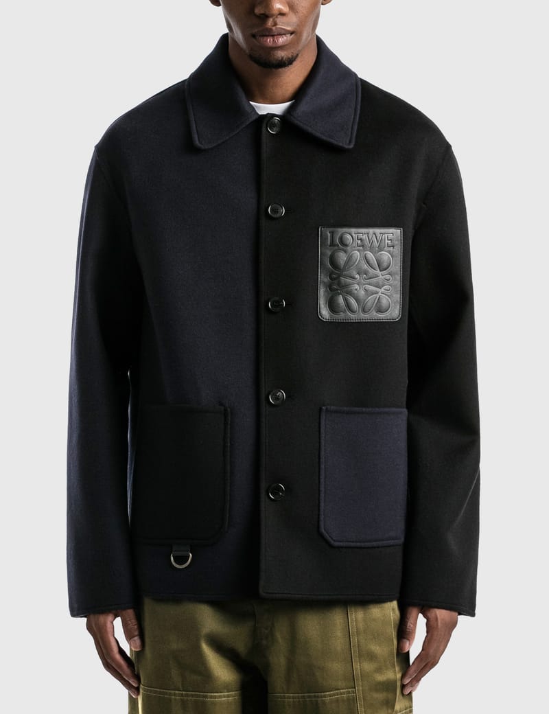【超歓迎】 Loewe - バイカラー ワークウェア ジャケット | HBX - ハイプ ジャケット・アウター